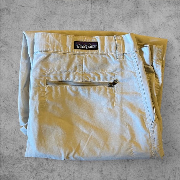 Cream Patagonia Baggy Hiking Pants | 38” | 10” Leg Opening - Picture 1 of 7